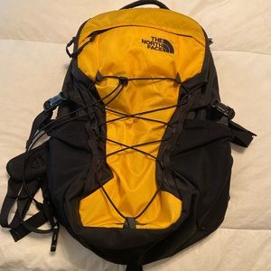 North face backpack.